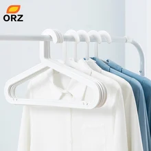 ORZ 10 Pack Clothes Hangers Dry Wet Closet Organizer Hanger for Pants Dress Jacket Underwear Shirt Clothes Holder Drying Rack