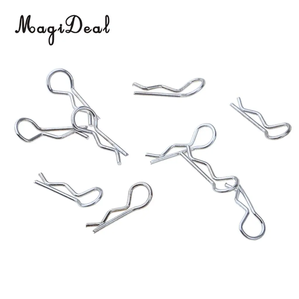 10 шт. зажимы для тела Springy R Pins WLtoys K969 K979 K989 K999 P929 P939 1/28 гоночный автомобиль на