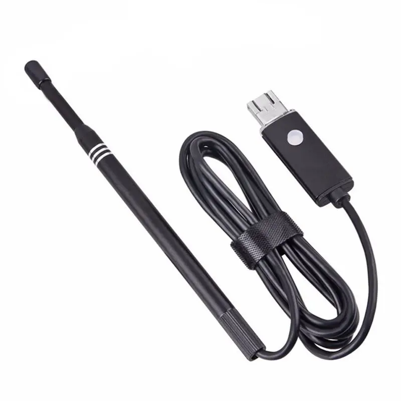 

WiFi Endoscope Wireless USB Camera 5.5MM Lens Visual Ear Otoscope Borescope Inspection iOS / Android / Windows