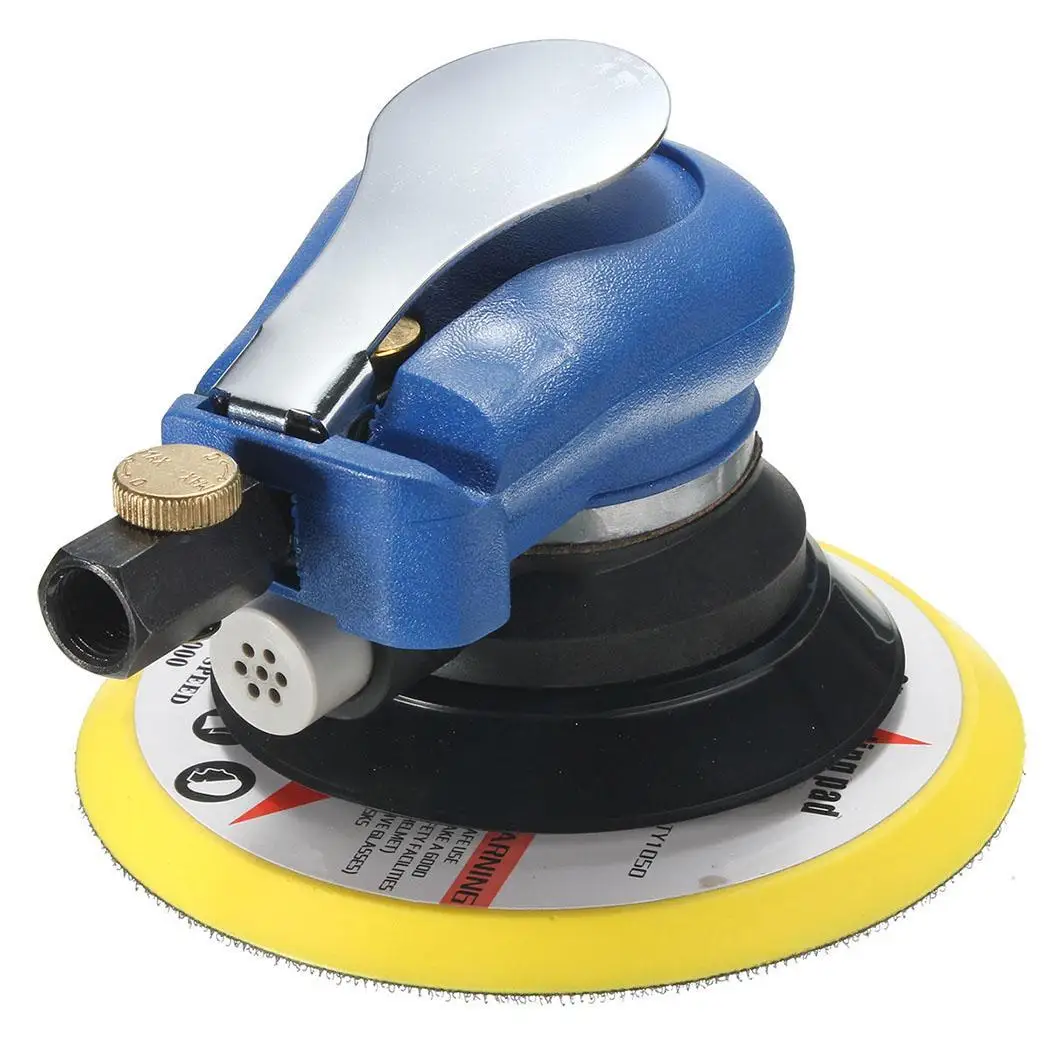

6inch Pneumatic Polishing Machine Sandpaper Polishing 1.219kg with Blue Wrench