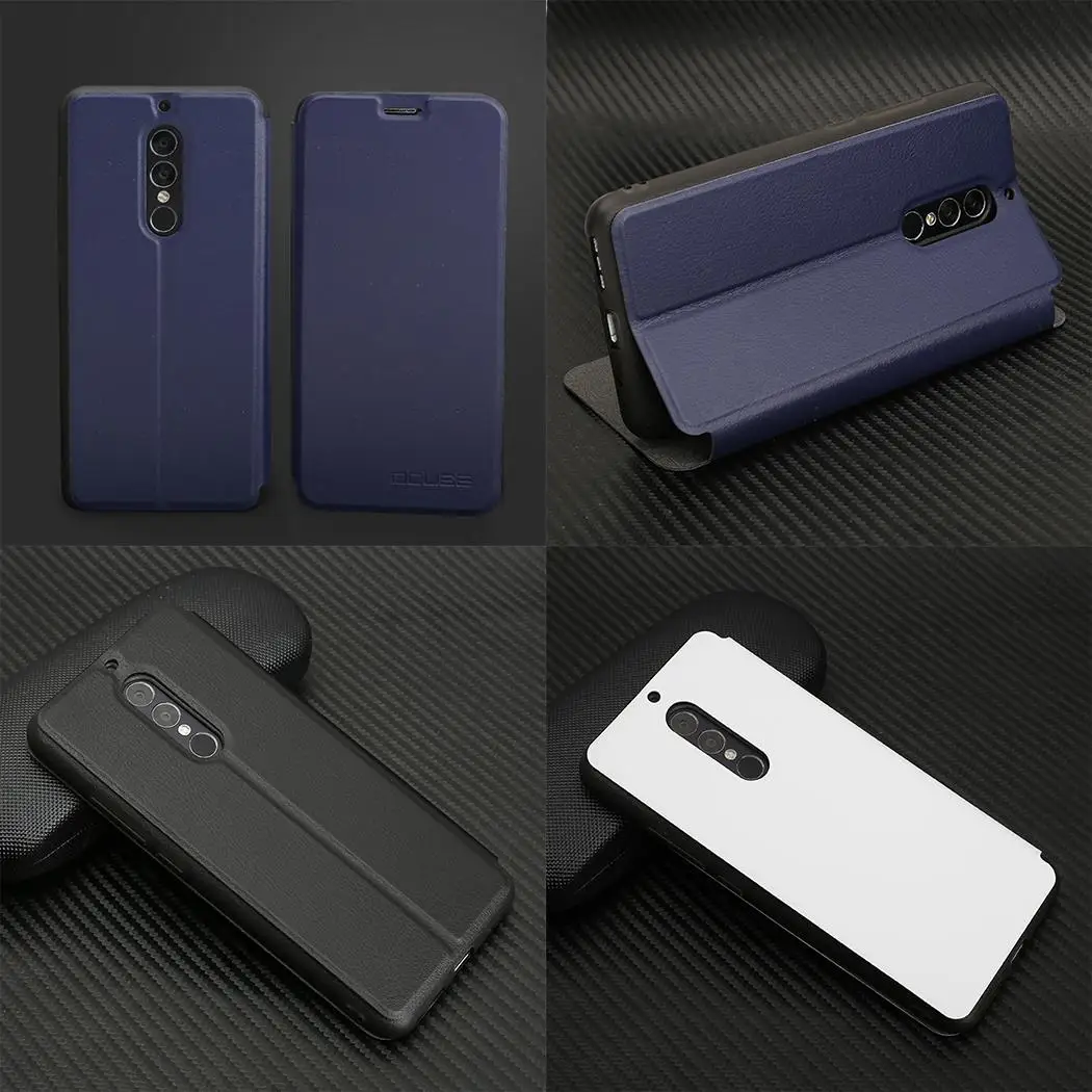 Унисекс модные однотонные откидная крышка чехол для телефона UMIDIGI S2 телефон PRO