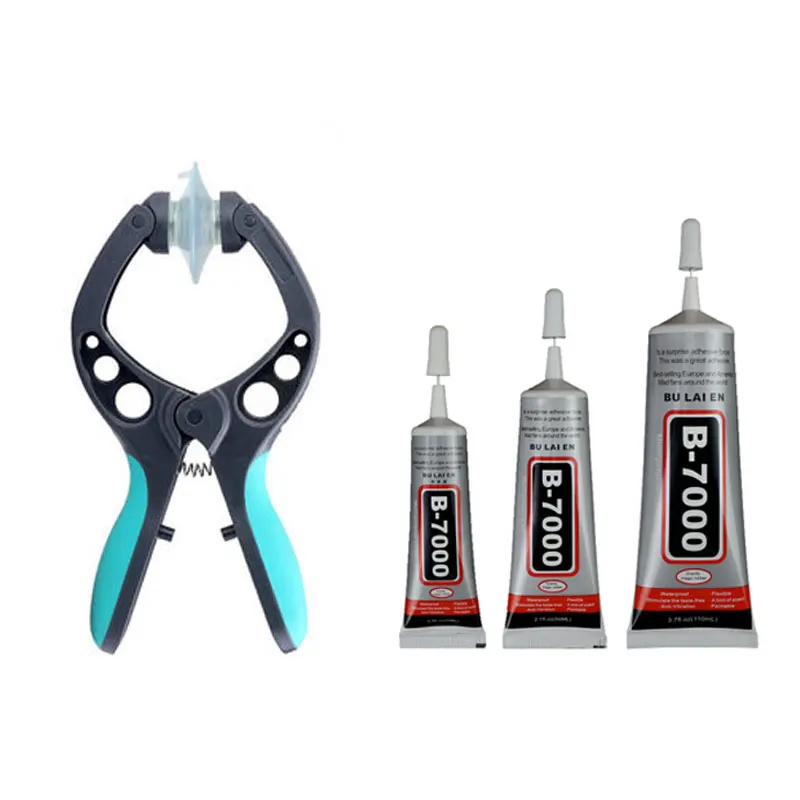 

LCD Screen Opening Pliers Suction Cup Mobile Phone Repair Tools B7000 Repair Tool Set for IPhone Letv Xiaomi Huawei