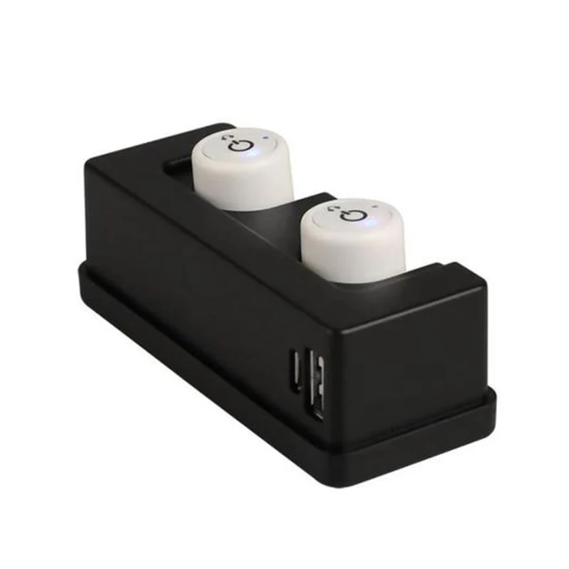 

X1t TWS Mini Wireless Bluetooth Earphone Stereo Earbud Headset Earpiece For iPhone Android Headphones With Charging Box Handfree