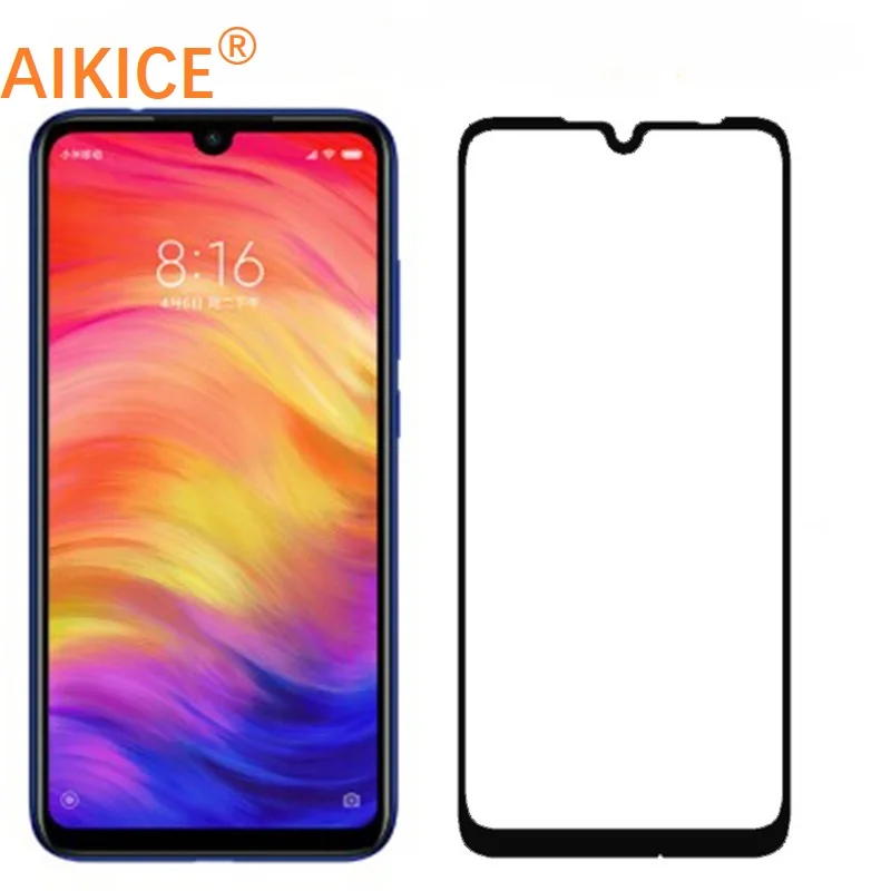 

Redmi note 7 Tempered Glass HD Clear Full Cover Screen Protector For Xiaomi Redmi Note 7 Tempered Glass Full Glue Film