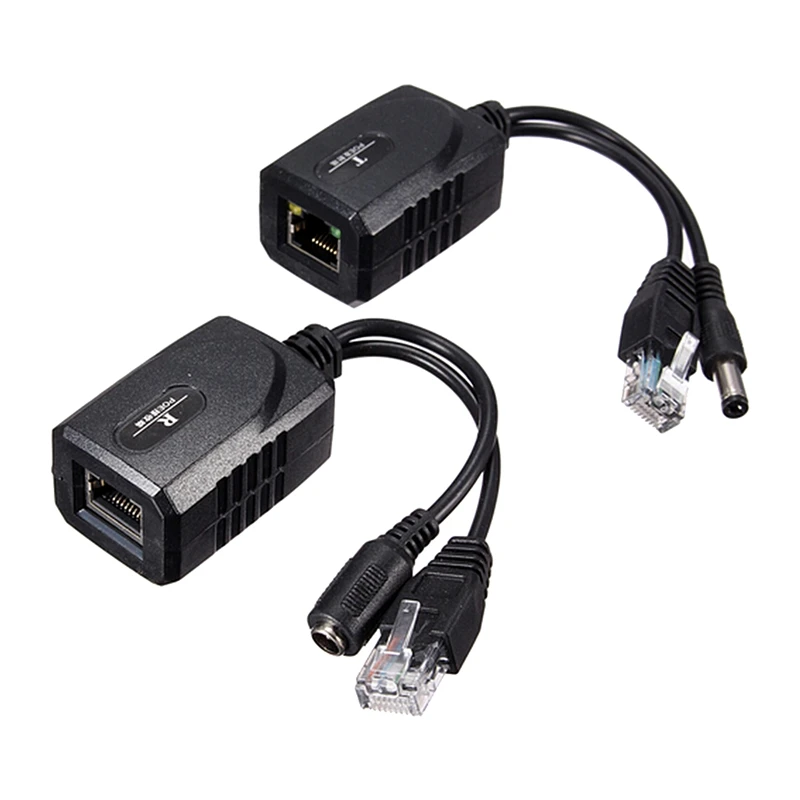 

PoE Dispenser + PoE Power supply adapter black