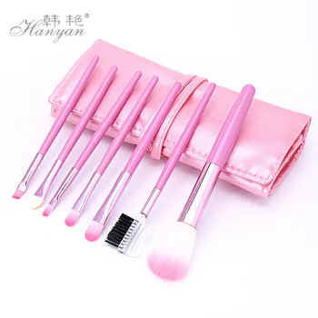 

7pcs Travel Portable Mini Eye Makeup Brushes Set Eye Shadow Foundation Powder kit Cosmetic Pack