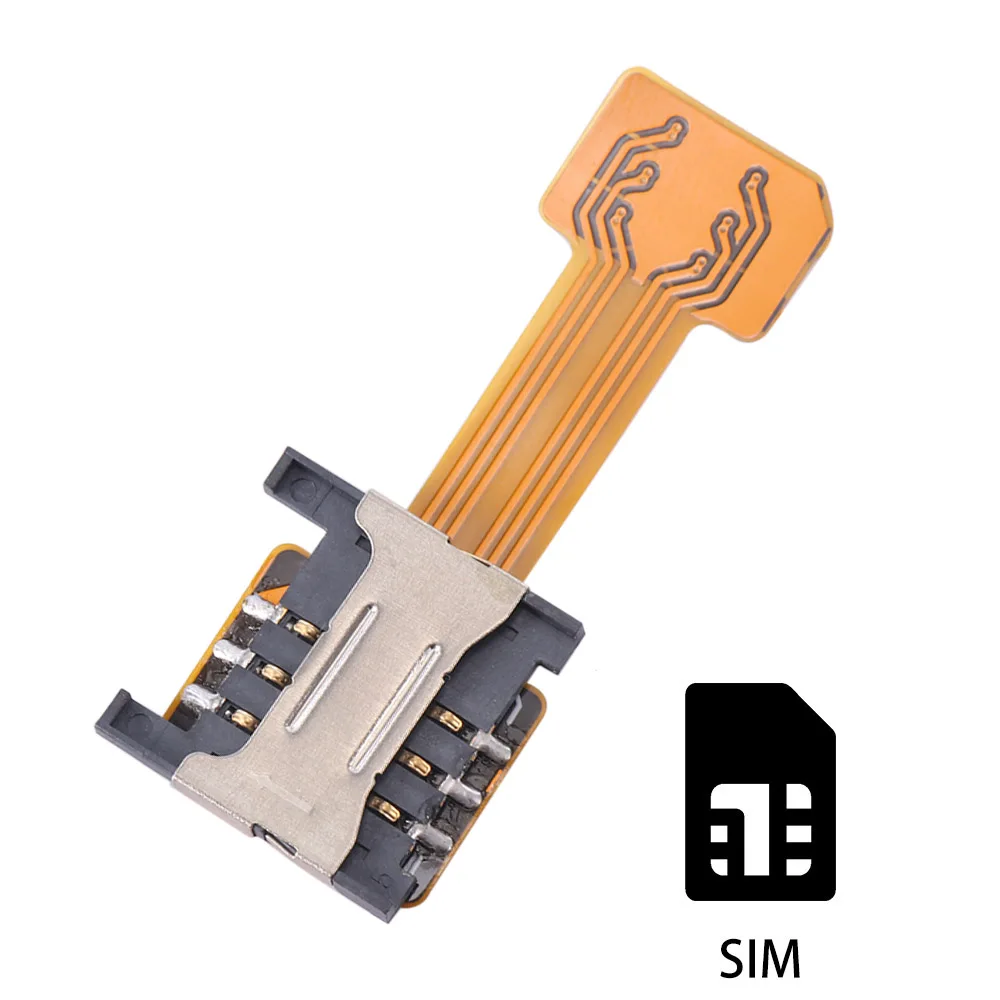 Powstro гибридный двойной адаптер для SIM карты Micro SD Android удлинитель телефона Nano