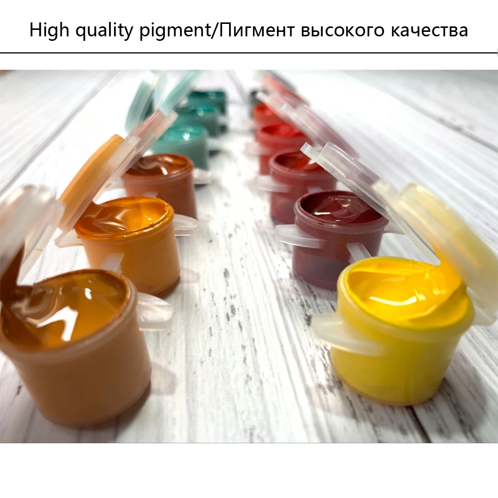 YANXIN DIY рамка картина по номерам масляная краска настенные художественные картины