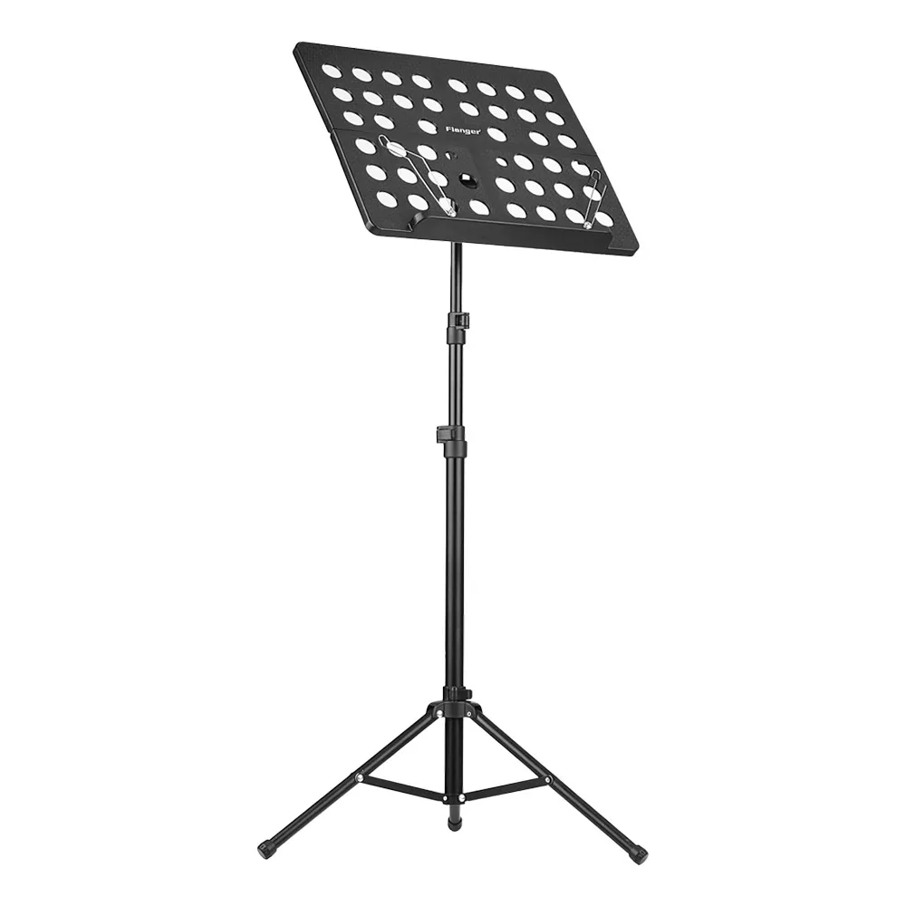 

Flanger FL-05R Collapsible Sheet Music Score Tripod Stand Holder Bracket Aluminum Alloy with Carry Bag for Violin Piano Guitar