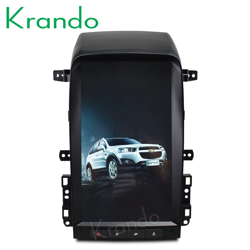 Krando Android 8,1 13," Tesla вертикальный экран автомобильный аудио плеер для Chevrolet Captiva 2005-2012 мультимедийная развлекательная система