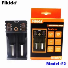 Зарядное устройство Fikida F2 18650 1,2 v 3,7 v 3,2 v 3,2 v 3,85 v Aa/Aaa 18350 26650 10440 14500 16340 25500 Nimh зарядное устройство для литиевых батарей