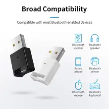 BEESCLOVER мини USB bluetooth-адаптер, приемник передатчик беспроводной USB модем V4.2 для портативных ПК Win 7/8/10/XP