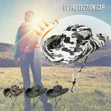 Уличная камуфляжная кепка Boonie с широкими полями, дышащая, для охоты, рыбалки, сафари, шляпа от солнца с широкими полями, шапки для путешествий, солнцезащитная Кепка в стиле ведра