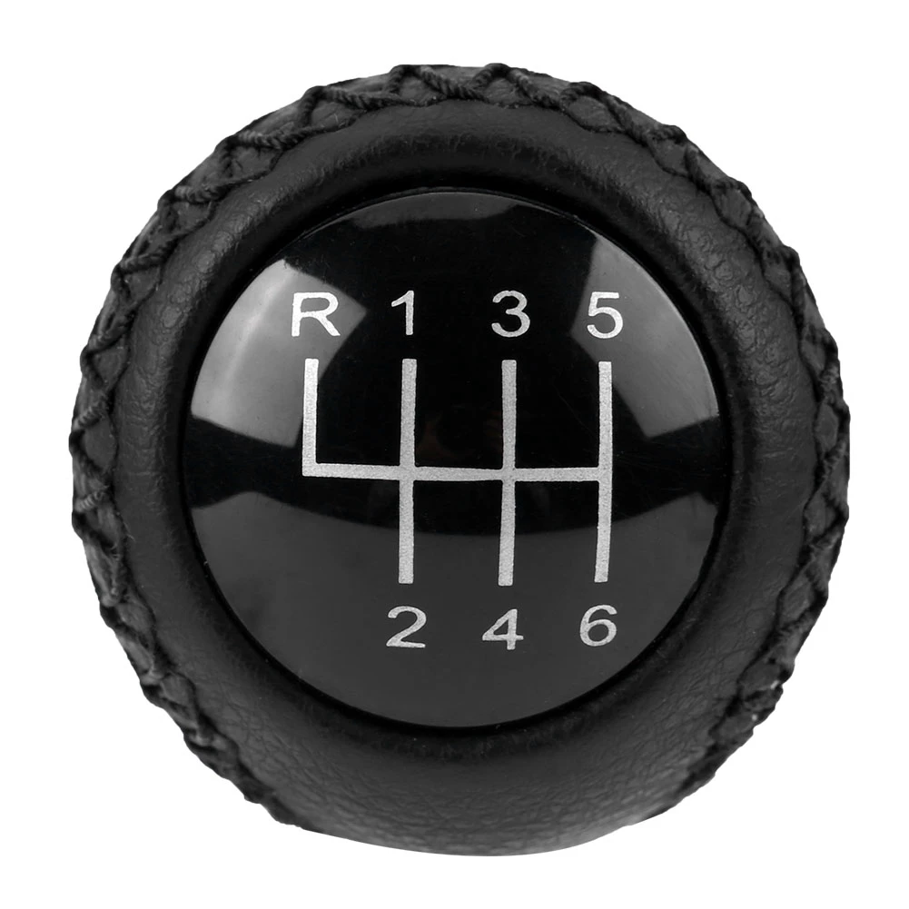 

6 Speed Car Leather Gear Stick Shift Knob Cover Head for Mazda 3 BK BL/5 CR CW/6 II GH 2005 2006 2007 2008 2009 2010 2011-2014
