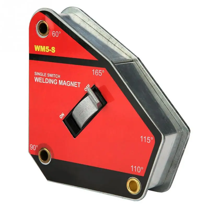 

Single Switch On/Off Welding Magnet Holder Industrial Welding Magnet Magnetic Clamp Hardware Welding Tools
