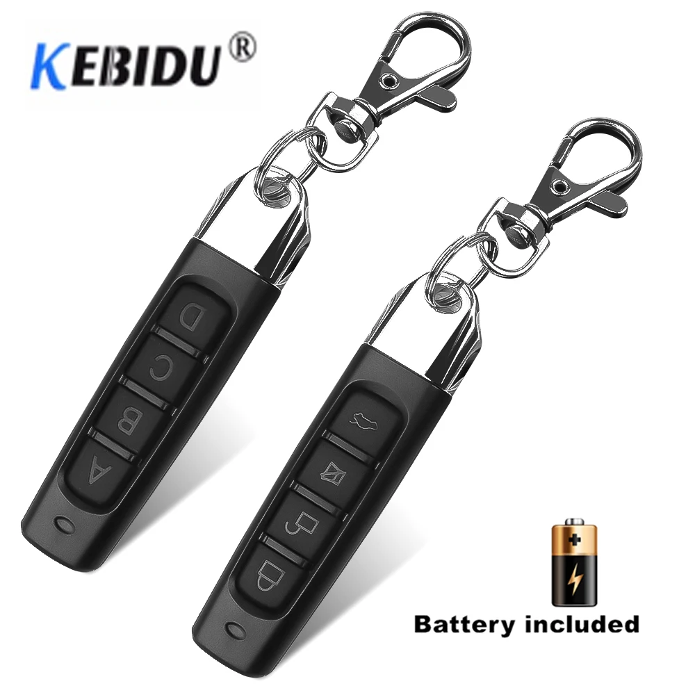 

Universal 433Mhz Wireless Cloning Remote Control 4 Buttons Remote Control Duplicator Copy Electric Cloning Gate Garage Door