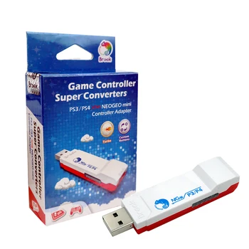 

Brook USB Adapter Super Converter Adapter for PS4 Controller for PS3 Gamepad for Fighting Stick to For NeoGeo Mini For PC