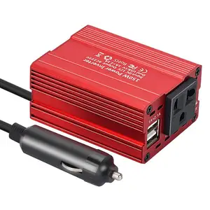 150 W фары для автомобилей Мощность инвертор DC12V для AC110V/220 V двойной 50/60 Гц зарядных порта USB для автомобиля Мощность 5 V 1A, 2.1A конвертер Напряжение конвертер трансформатор - изображение
