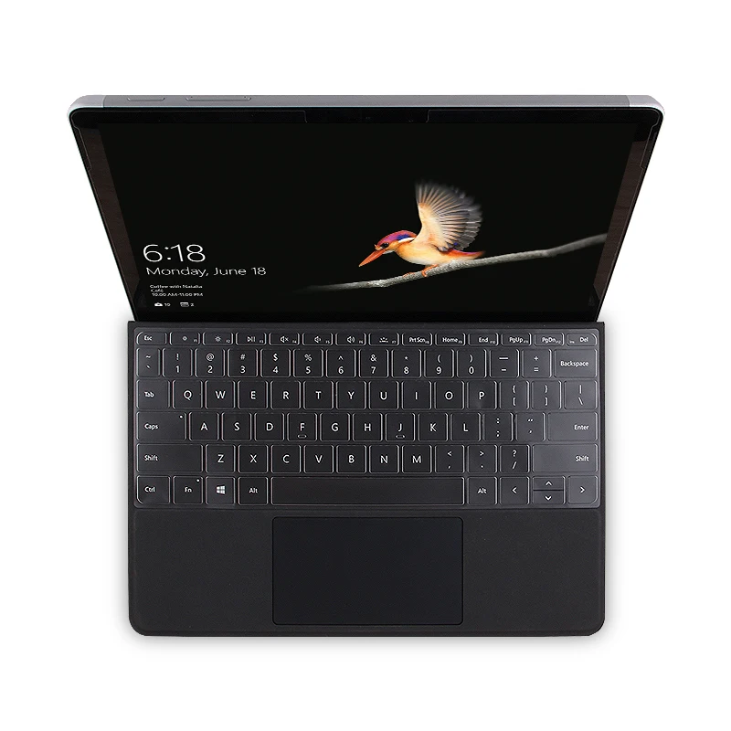 Защитная пленка для клавиатуры планшета Microsoft Surface Go 10 &quot мягкая защитная из ТПУ