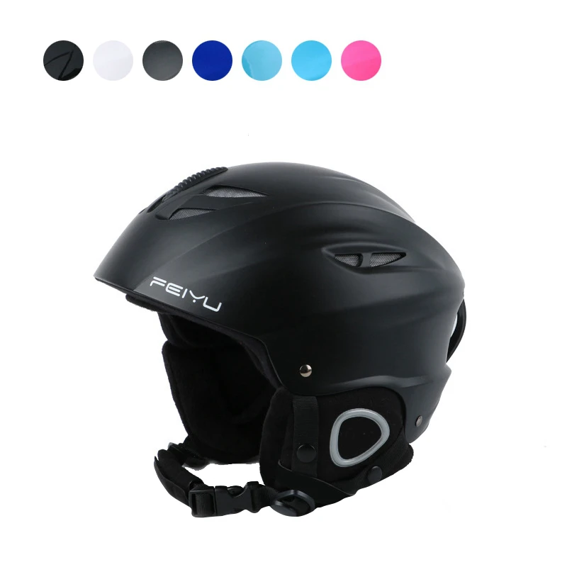 Unisex Ski Helmet Outdoor Breathable Adult Child Skateboard Snowboard Head Protector Ultralight Skiing Safety | Спорт и развлечения