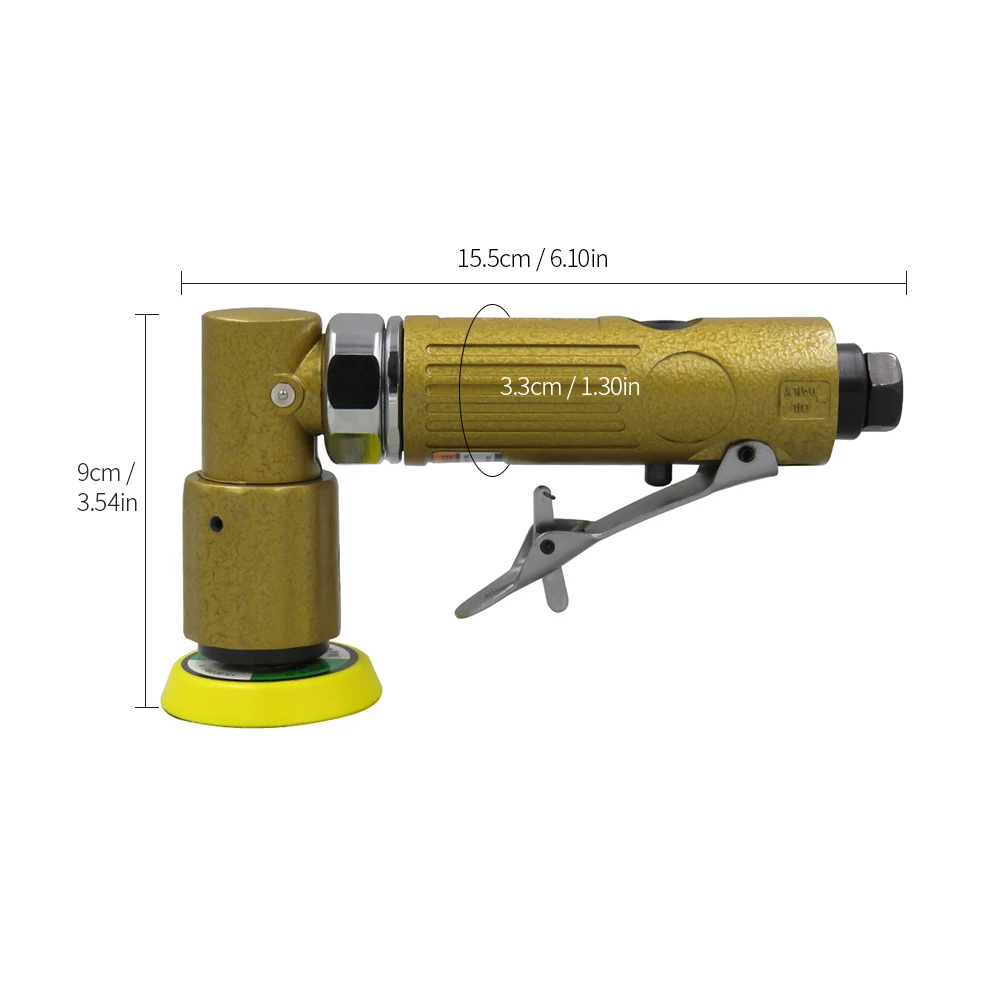 KKMOON 2 &quotAir Sander Air угловой шлифовальный станок Профессиональный 2&quot Мини