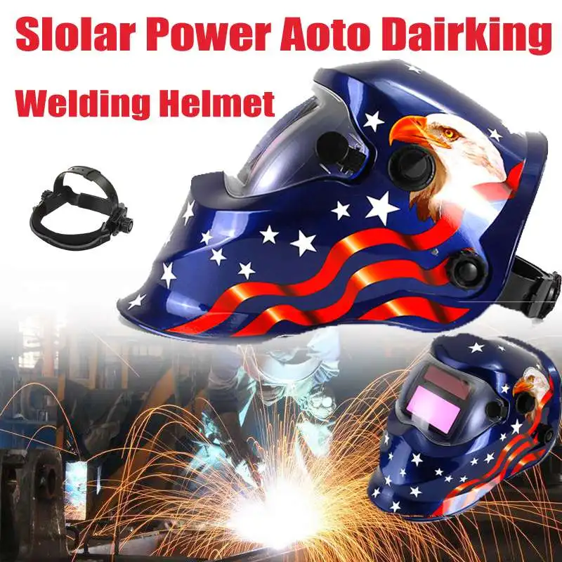 

High Performance Fashion Design Skull UV/IR Protection Solar Auto-Darkening Welding Helmet Mask Cap for Welding Machine