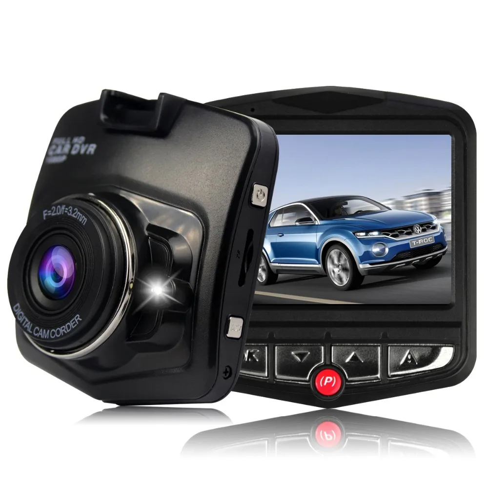 Мини видеорегистратор Gt300 для автомобиля 2 4 дюйма Full Hd 1080p|Видеорегистраторы| |