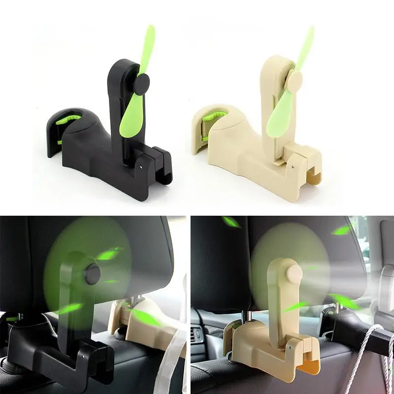 

Universal Car Fan Hook Multifunctional Seat Back Hook Fan Clips Car Seat Suspension Hooks
