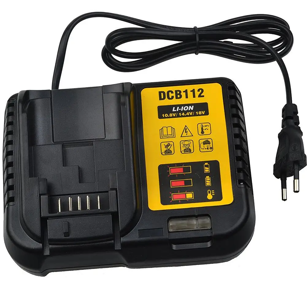 Быстрая замена зарядного устройства для Dewalt DCB112 DCB105/015|Аксессуары