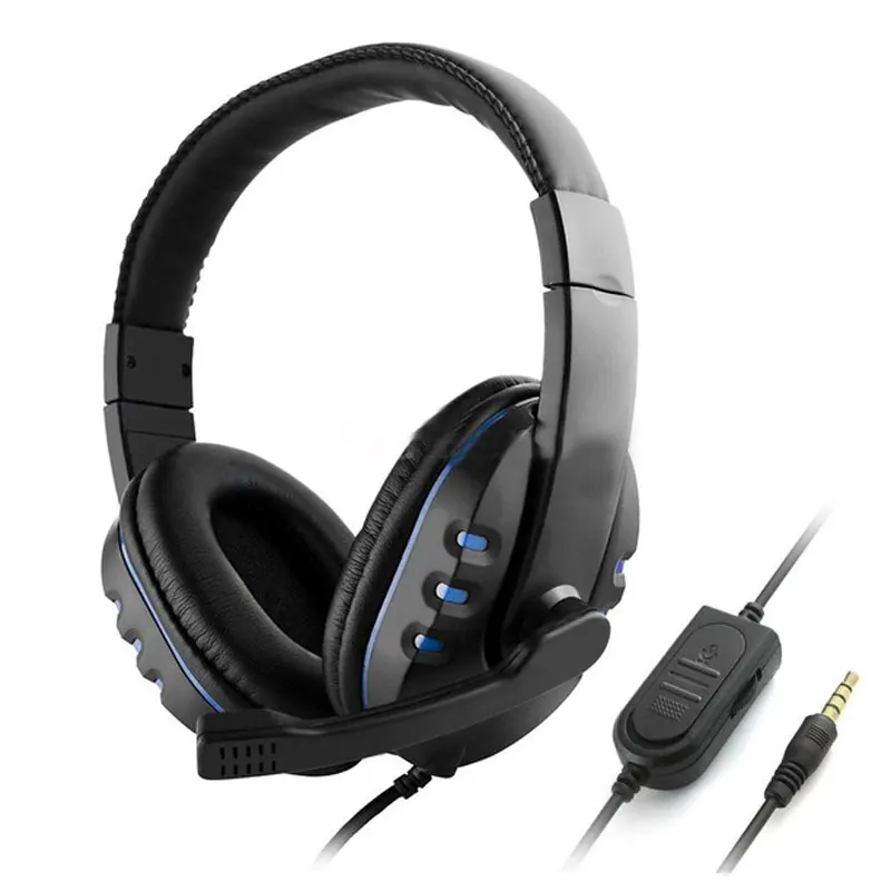 

Wired Headphone Stereo Bass Game Headset With Microphone Noise Canceling Earphone For PC Laptop Smart Phone 3.5mm