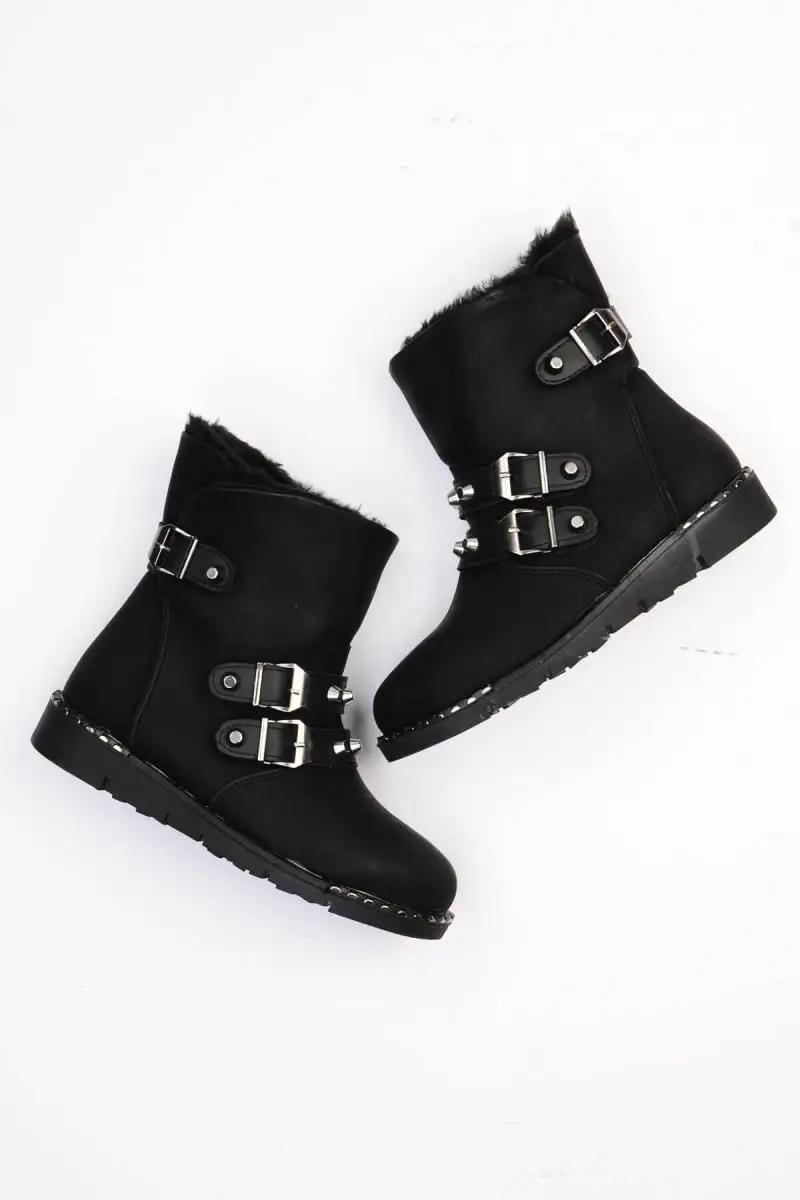 

Bambi Black Women Boots G0409659009