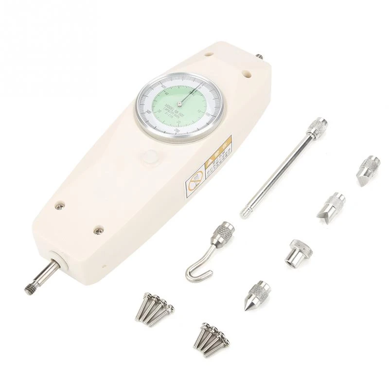 Pointer Dynamometer Analog Push Pull Force Gauge Dial Mechanical Force Meter Tensile Tester 500N 50KG Stroke 10MM Pointer Dynamometer Analog Push Pull Force Gauge Dial Mechanical Force Meter Tensile Tester 500N 50KG Stroke 10MM