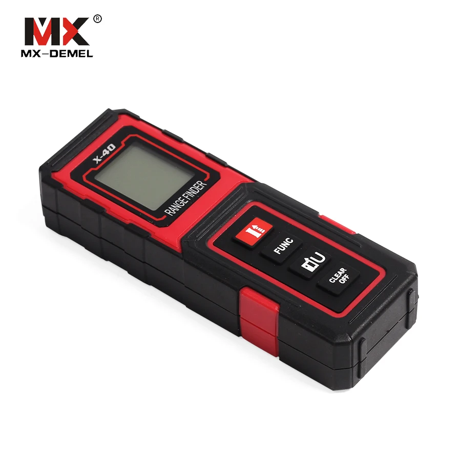 

40M Range Finder Laser X-40 Tape Measure Tester New Mini Handheld Rangefinder Laser Distance Meter Digital Instrument
