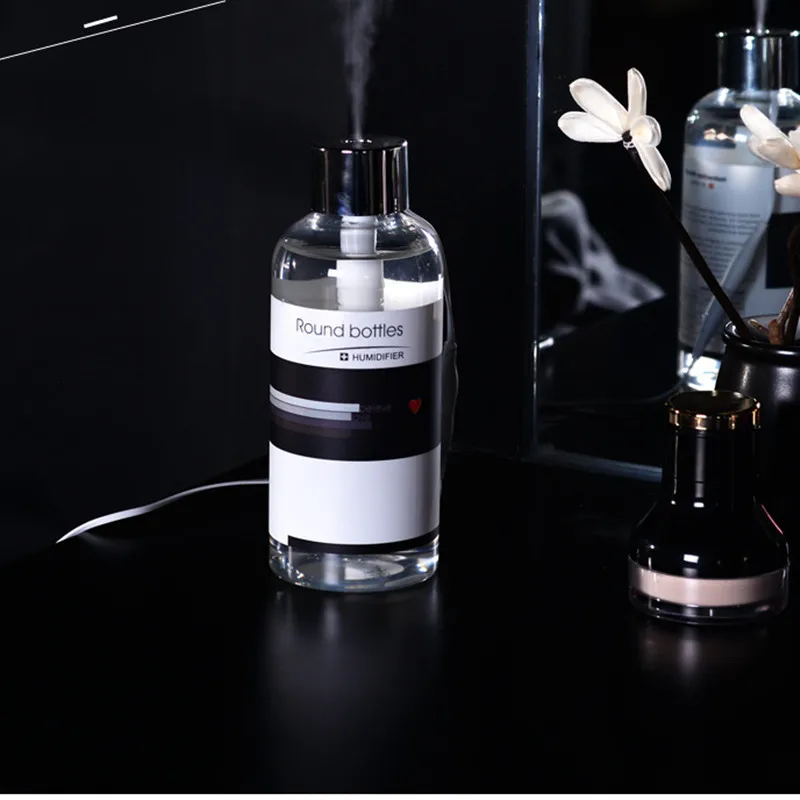 

300ml USB Ultrasonic Humidifier Car Home Office Mini Aroma vehicle Air Purifier Aroma Diffuser Mist Maker Fogger