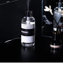 300ml USB Ultrasonic Humidifier Car Home Office Mini Aroma vehicle Air Purifier Aroma Diffuser Mist Maker Fogger 300ml 3 in 1 multi function humidifier mini cooling fans car air purifier led light usb humidifier air cleaner mist maker fogger
