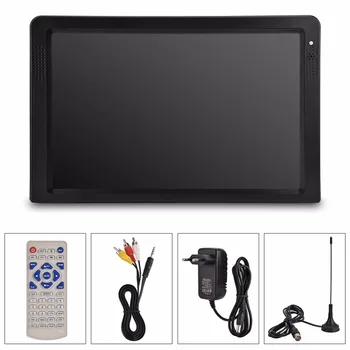 

Hdmi Portable Television Player Eu Plug Protable Dvb Tv Television Player 12 Inches Rechargeable Digital Color Tft-Led Screen