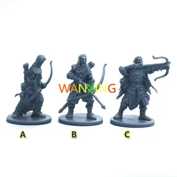 

1/72 Plastic Model Role-playing Games Endless Slaughter Zombicide Black Death Deadeye Walkers The Dead Shooter Toys For Children