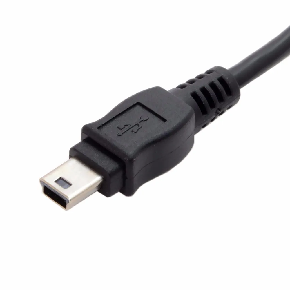 10 шт./партия Мини USB 5Pin к USB 2,0 Мужской кабель для передачи данных 8 м 5 м 3 м для жесткого диска и камеры и телефона