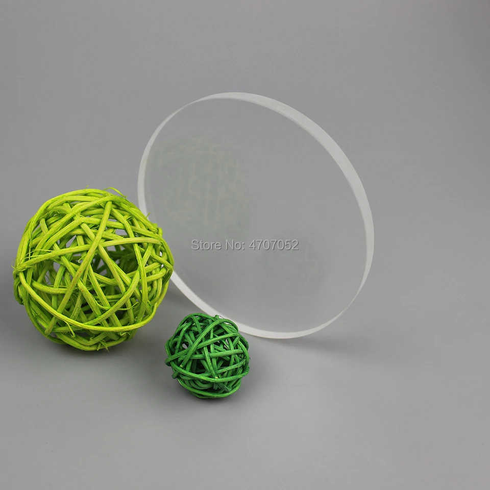 High Quality Transparent Sheet Diameter 35mm*3mm Quartz Glass Round Plate | Канцтовары для офиса и дома