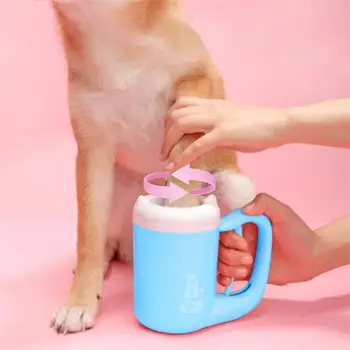 

Pet Cat Dog Foot Clean Cup Cleaning Tool Silicone Washing Brush Paw Washer French Bulldog Pug Supplies Pet Accessories For Dogs