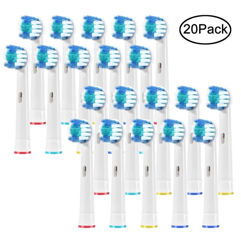 

20pcs Electric Toothbrush Heads For SB17A(SB-17A)Oral-B Triumph,Professional Care,Vitality,Advance Power,Plak Control,Pro Health