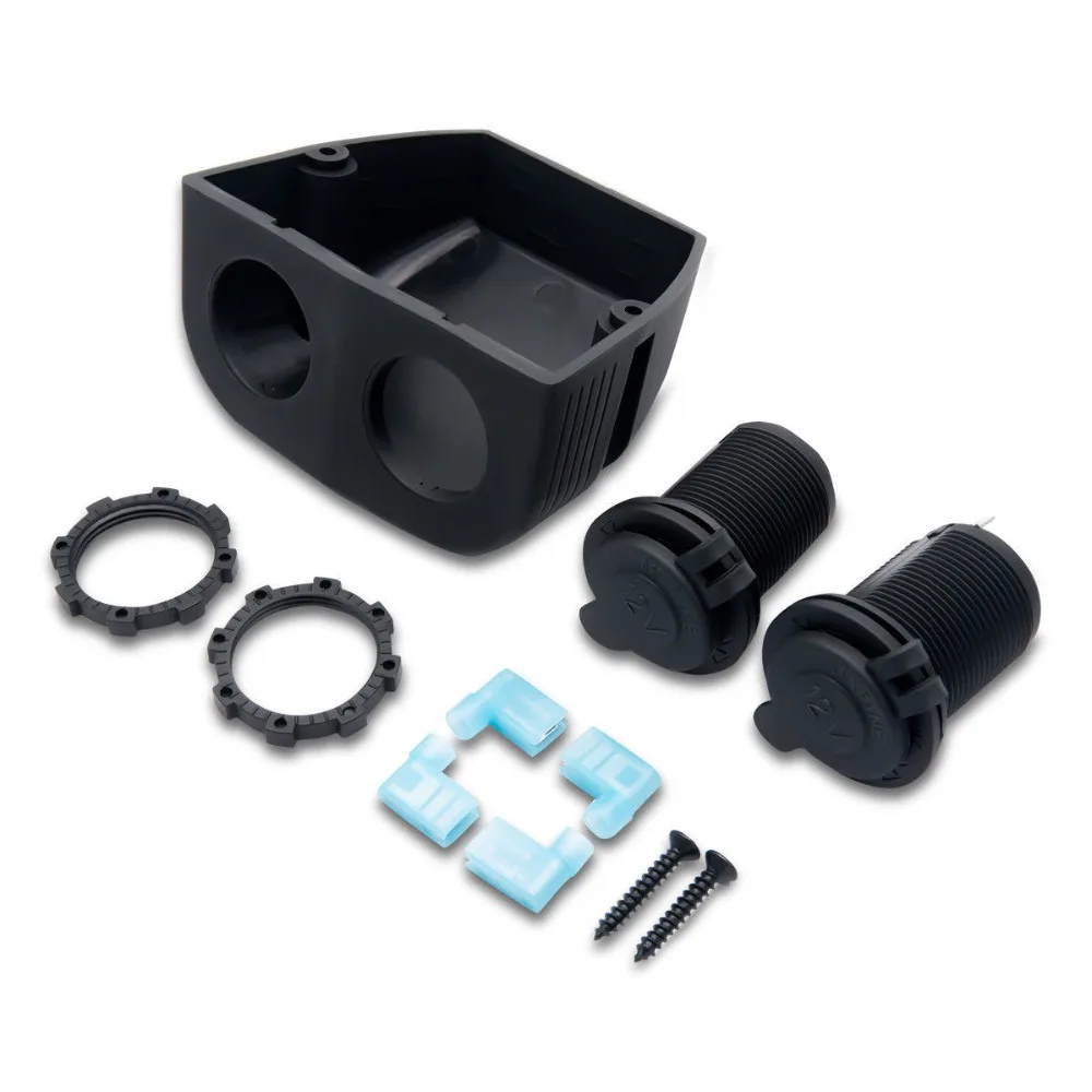 

Waterproof Car Boat Caravan Cigarette Lighter Socket Splitter Charger Adapter