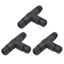 IP68 250 V 20A 1 шт. Водонепроницаемый Разъем 3-контактный Электрический провод кабель солнечный, садовый, наружный герметичный огнестойкая распределительная коробка