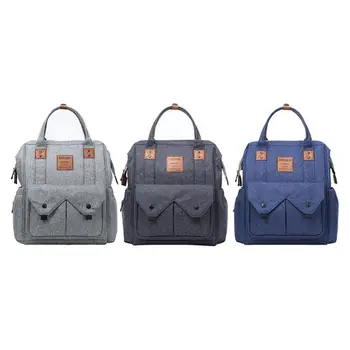 

Maternity Diaper Nappy Bag Pure Large Capacity Travel Stroller Hanging Bag Waterproof Handbag Mummy Nursing Backpacks Baby Care