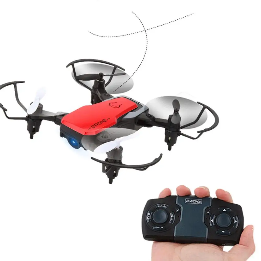 GW10 мини складной Дрон 4CH G Sensor RC высота удерживает режим без головы Квадрокоптер