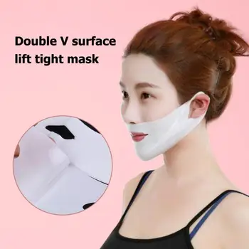 

4D V-shaped Facial Mask Slimming Lifting Face Beauty Makeup Care Tool Women Oil Control Brightening V-Shped Face Mask