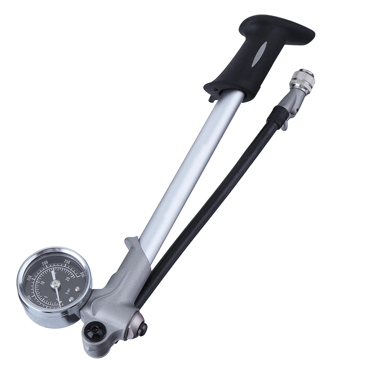

MTB 300PSI Suspension Mountain Bike Fork Shock Pump with Gauge High Pressure Bicycle Pump Air Fork Bicycle Accessories Cycling