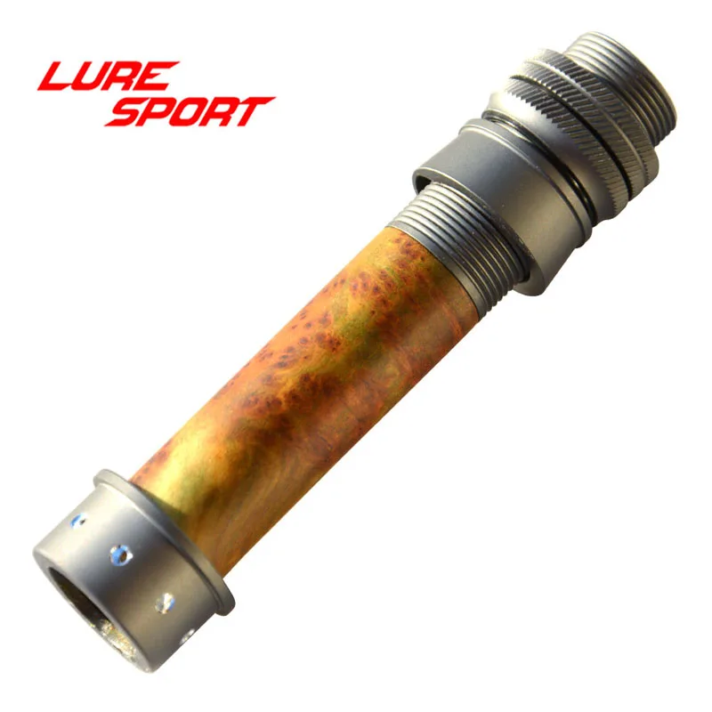 LureSport алюминиевая нахлыстовая катушка для древесины Размеры 10 мм матовая серая