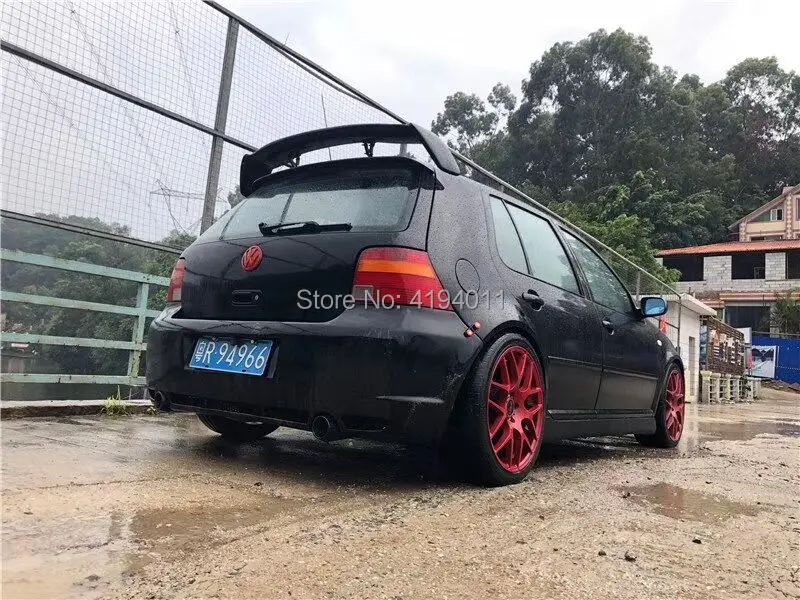 

Car Styling High Quality FRP Carbon Fiber Unpainted Color Rear Spoiler Trunk Lip Wing For Volkswagen MK 4 5 6 7 MK 7.5 2008-2018