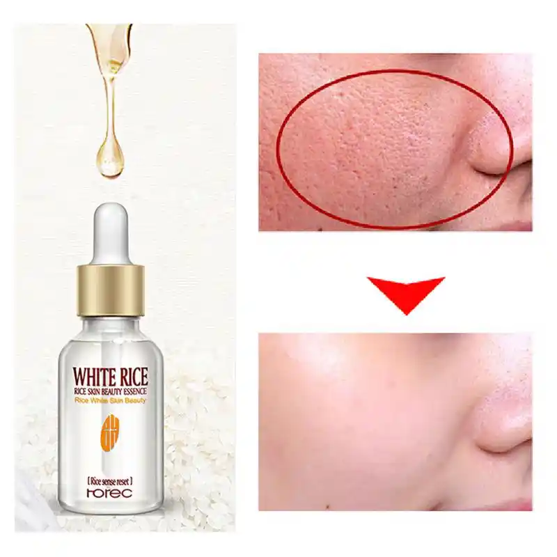 Rorec 15ml Moisturizing Essence White Rice Rejuvenating Serum Rice Moisturizing Essence Serum Aliexpress